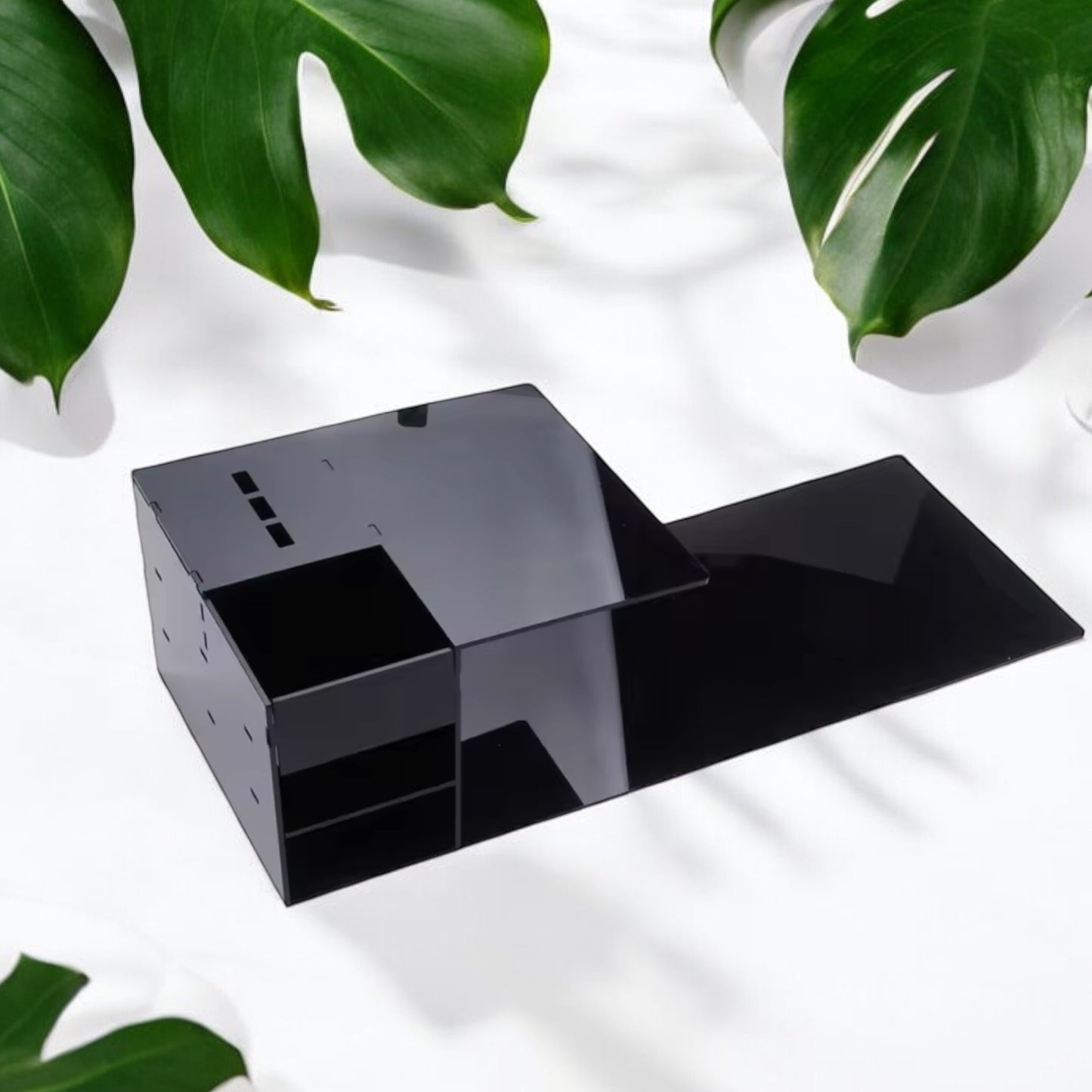 Lash Pillow with Acrylic Eyelash Extension Shelf / Acrylic Eyelash Extension Shelf