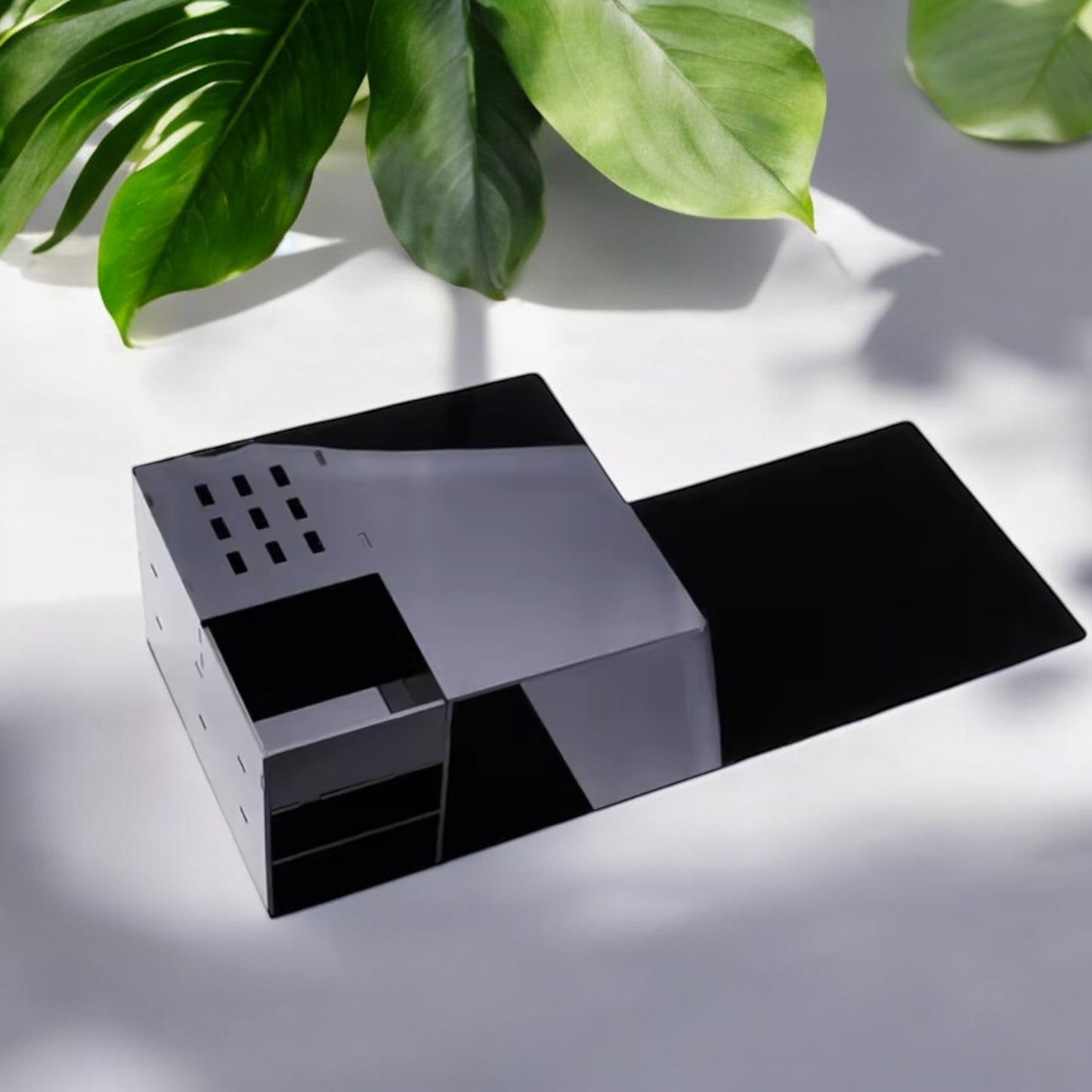 Lash Pillow with Acrylic Eyelash Extension Shelf / Acrylic Eyelash Extension Shelf