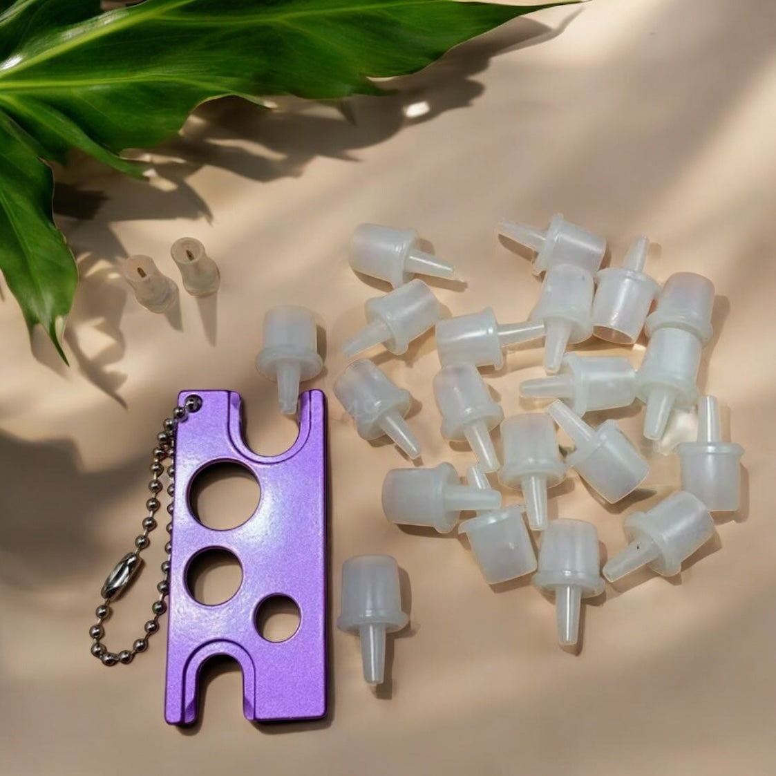 23pcs Lash Extension Glue Caps Opener Glue Pins Lash Glue Adhesive Rescue Kit Accessories For Eyelash Extensions