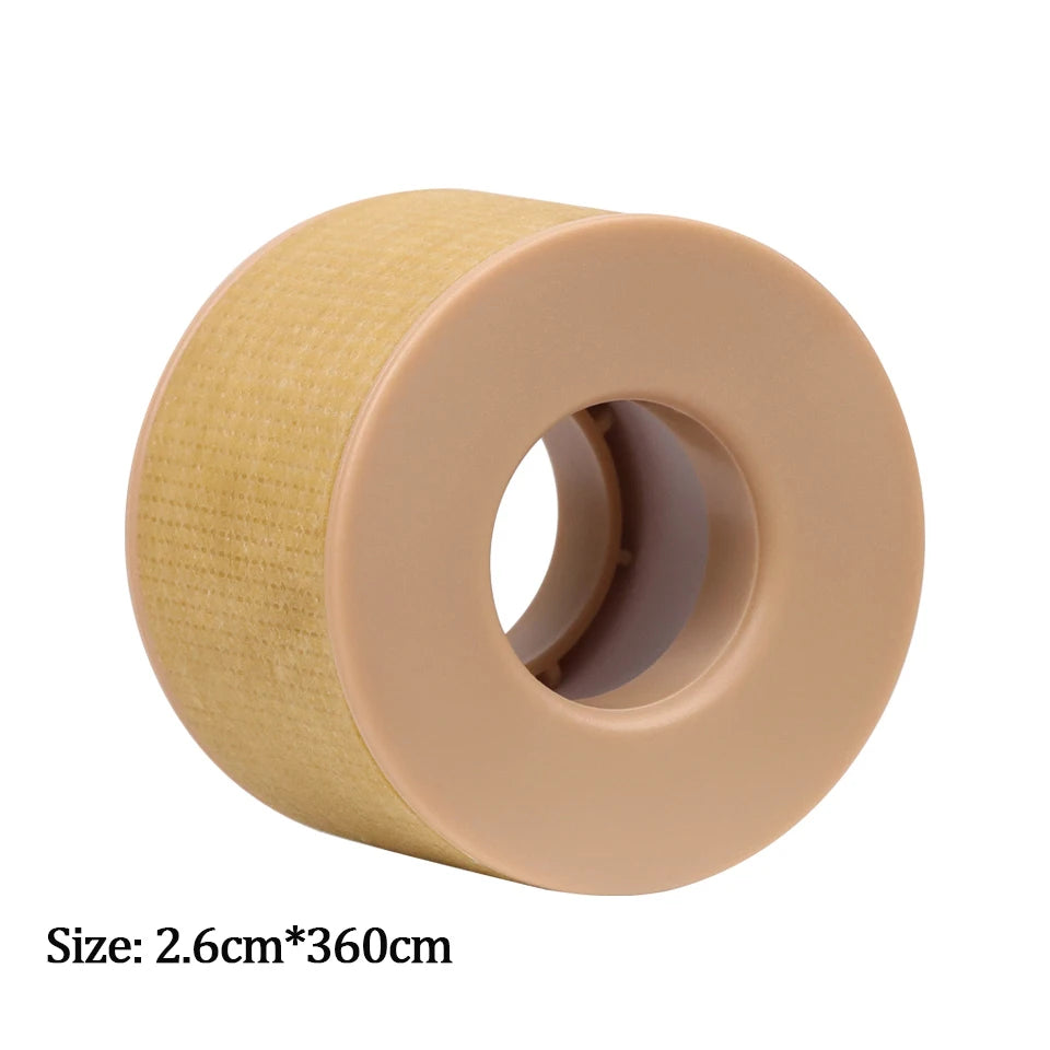 Non-woven Silicone Gel Eyelash Tape Breathable Sensitive Resistant Microporous Eyelash Extension Color Tape Sticker Makeup Tools