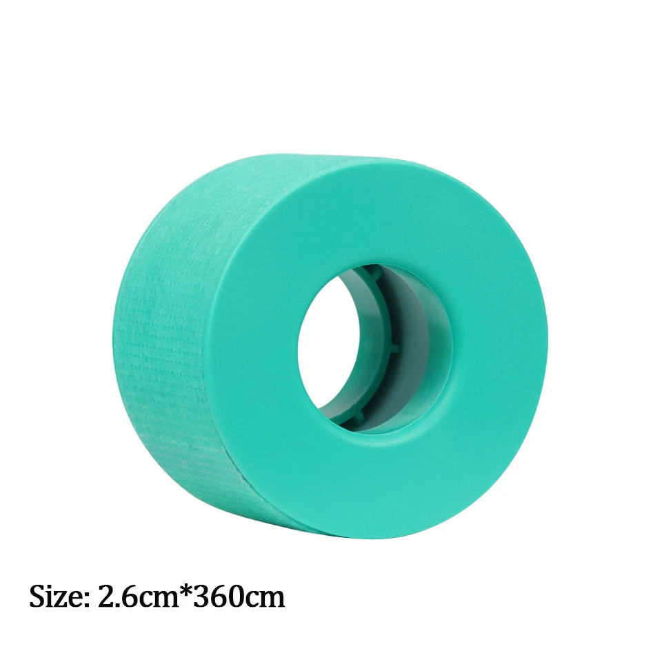 Non-woven Silicone Gel Eyelash Tape Breathable Sensitive Resistant Microporous Eyelash Extension Color Tape Sticker Makeup Tools