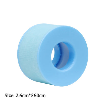 Non-woven Silicone Gel Eyelash Tape Breathable Sensitive Resistant Microporous Eyelash Extension Color Tape Sticker Makeup Tools